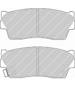 FERODO - FSL712 - Комплект тормозных колодок, диско