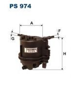 FILTRON PS974 Фильтр топливный PSA C1/2/3  FO Fi  MA 2  PSA