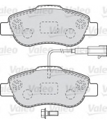 VALEO - 601015 - Комплект тормозных колодок