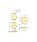 GIRLING - 6113291 - Тормозные колодки  пер А6 Quattro/А8 4,2