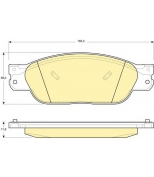 GIRLING - 6114019 - (GDB1401) Колодки торм пер S-Type 3.0/4.0