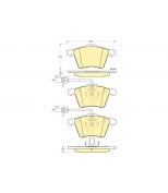 GIRLING - 6114592 - "(GDB1459) Колодки торм пер VW T4 16"" 5/97->"