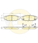 GIRLING - 6135686 - Колодки тормозные SUBARU LEGACY 03>/OUTBACK 03> 2.0/2.5 задние