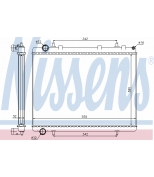 NISSENS 63601 Радиатор двигателя 63601