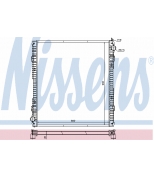 NISSENS - 640670 - Радиатор охлаждения двигателя [пластик/алюминий 860x990x40 без рамки]