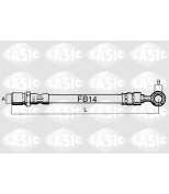 SASIC - 6606041 - Шланг тормозной системы левый NISSAN Micra/03- /1.0/1.2/1.4/1.6