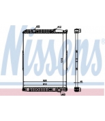 NISSENS - 671690 - Основной радиатор (двигателя)