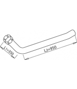 DINEX - 68166 - Труба глушителя scania передняя