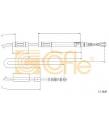 COFLE - 171440 - Трос стояночного тормоза TOYOTA: COROLLA E11 99-01 1435/1182 mm
