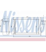 NISSENS - 71444 - Радиатор печки FIAT MAREA/MULTIPLA 98-