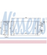 NISSENS - 72011 - Радиатор отопителя