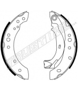 TRUSTING - 7260 - Колодки тормозные дисковые передние