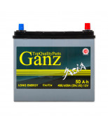 GANZ GAA500 Аккумулятор GANZ ASIA 50 А/ч ОБР 236x129x220 EN480 выс узк кл GAА500 GANZ GAА500