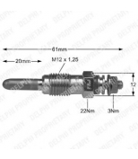 DELPHI - HDS231 - HDS231 delphi свеча накаливания NISSAN