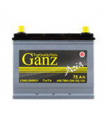 GANZ GAA750 Аккумулятор GANZ ASIA 75 А/ч ОБР 258x173x220 EN640 GAА750 GANZ GAА750