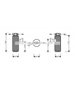 AVA - RTD027 - Осушитель Renault  Safrane I / II 1990->12. 2000