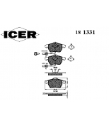 ICER 181331 Комплект тормозных колодок, диско