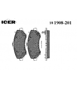 ICER 181908201 Комплект тормозных к