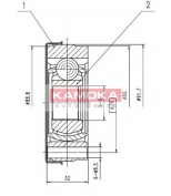 KAMOKA - 8010 - "Шрус, внутр. 33/92MM SEAT IBIZA II/III 93"-02",VW