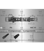 MALO - 80951 - Шланг тормозной