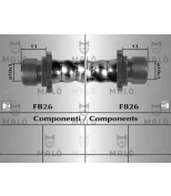 MALO - 80978 - Шланг тормозной
