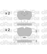 CIFAM - 8221812 - Комплект тормозных колодок  дисковый тормоз