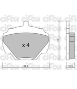 CIFAM - 8223530 - Колодки