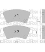 CIFAM - 8227020 - Колодки