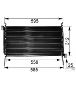 HELLA - 8FC351038631 - Радиатор