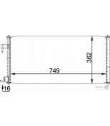 HELLA - 8FC351318351 - Радиатор кондиционера [749x362]