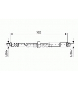 BOSCH - 1987476293 - Тормозной шланг_(FT0255) AUDI A6 2.4-5.2i/2.0-3.0T
