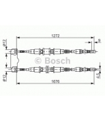 BOSCH - 1987477136 - Трос тормозного механизма 1987477136