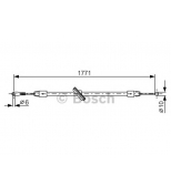 BOSCH - 1987482030 - 1987482030 Трос стояночного тормоза