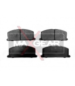 MAXGEAR - 190507 - Комплект тормозных колодок  дисковый тормоз