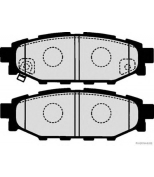 HERTH+BUSS - J3617003 - Колодки тормозные  дисковые  к-т SUBARU