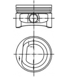 KOLBENSCHMIDT - 94773620 - Поршень двигателя: Caddy -03/Lupo -05/Polo -01 1.4  +050