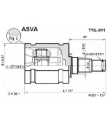 ASVA - TYIL911 - Шрус внутренний левый 27x50x24