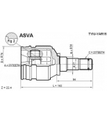 ASVA - TYIUYAR15 - Шрус внутренний 23x34x23 (toyota : vitz/yaris/platz/echo 1nz-fe 1.5) asva