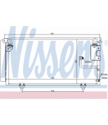 NISSENS - 940091 - Радиатор кондиционера