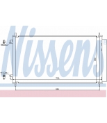 NISSENS - 940140 - Радиатор кондиционера Honda CR-V III 2.2i-ctdi 01.07-