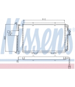 NISSENS - 94133 - Радиатор кондиционера: Espace/88-96/2.0/2.1D/2.2/2.8