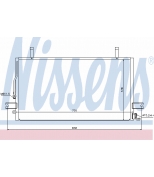 NISSENS - 94500 - Радиатор кондиционера