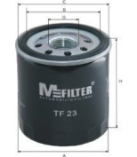 MFILTER - TF23 - Фильтр масл isuzu elf 4.6ditd 99