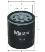 MFILTER - TF32 - Фильтр масляный TF32