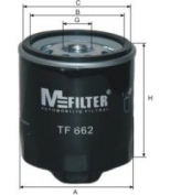 MFILTER - TF662 - Фильтр масляный TF662