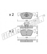 FRITECH - 9780 - Колодки тормозные дисковые