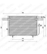 DELPHI - TSP0225083 - Радиатор кондиционера Audi 100 93 >(4A-P-032003>),