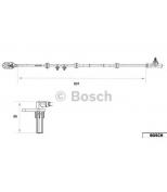 BOSCH - 0265007558 - Датчик частоты вращения колеса