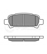 MEYLE - 0252357214W - КОЛОДКИ ТОРМОЗНЫЕ SUBARU LEGACY 03OUTBACK 03 2025 ЗАДНИЕ