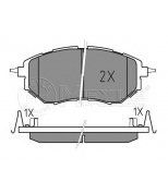 MEYLE - 0252422218W - Комплект дисковых тормозных колодок